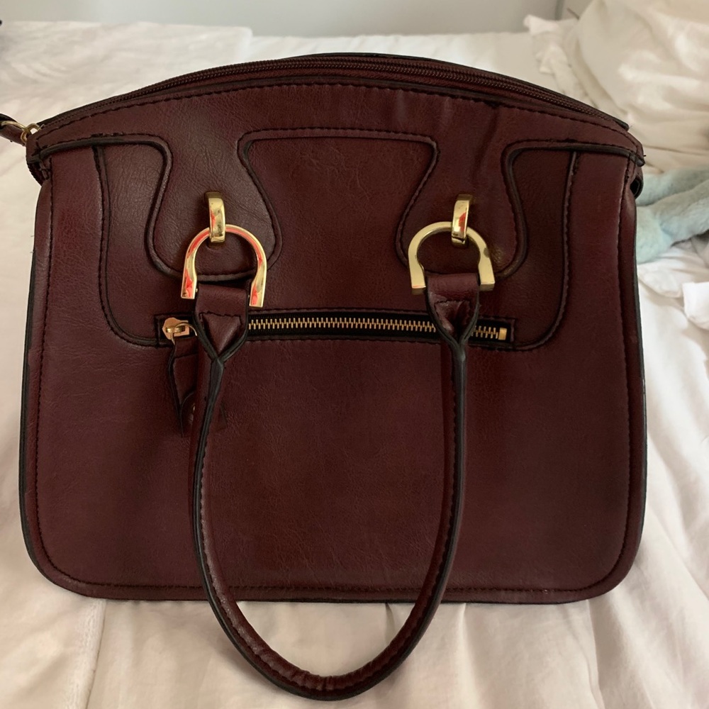 Burgundy Purse